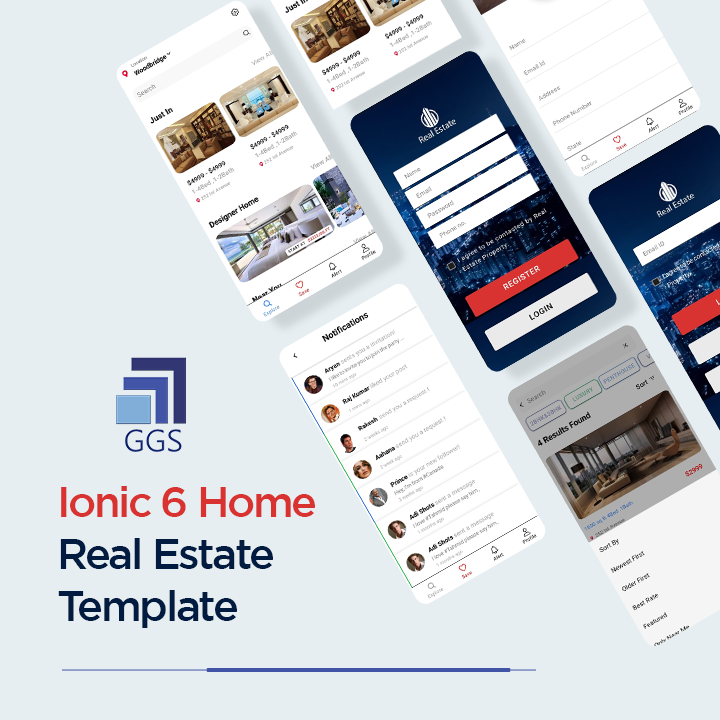 Real Estate Template Ionic 6